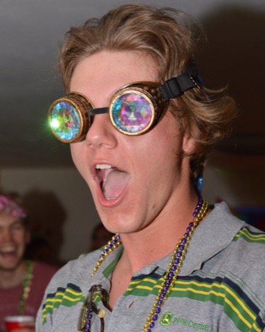 Portrait · Vibrant Party Character Study